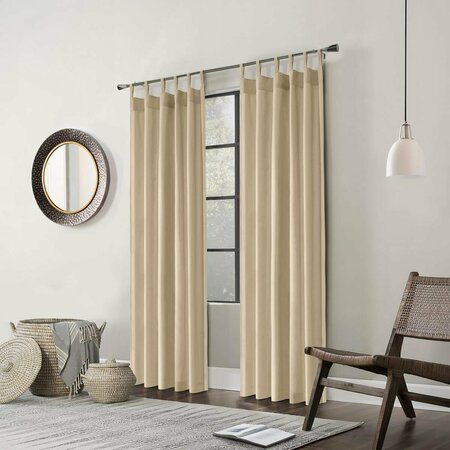 KD AMERICANA 40 x 63 in. Weathermate Topsions Curtain Panel; Khaki KD2853675